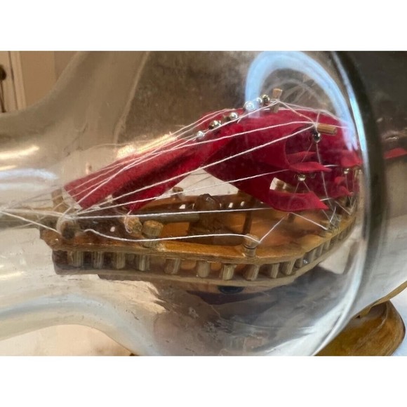 Ship in a Bottle - 11" x 5.25" - Picture 9 of 11